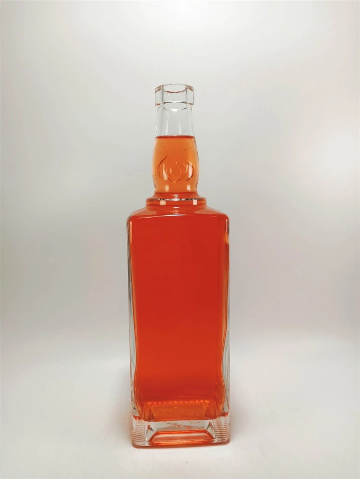 500ml Crystal Glass Bottle For Vodka Whiskey Rum Tequlia